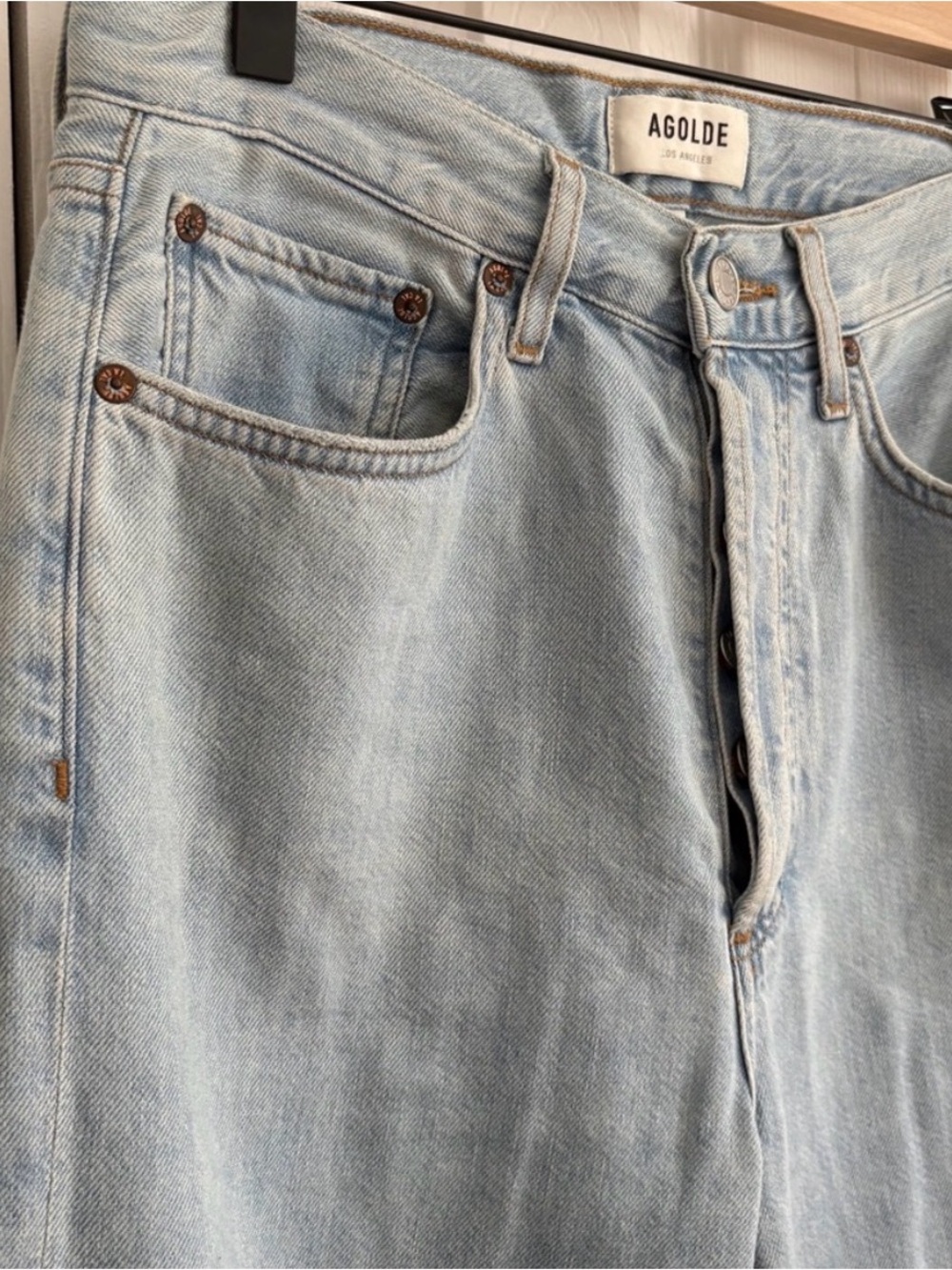 AGOLDE 90’s Crop Midrise Straight Jeans - Picture 4 of 8